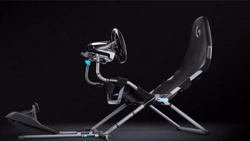 Logitech представила складное геймерское кресло Playseat Challenge X для поклонников автосимуляторов