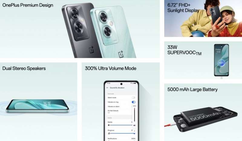 OnePlus представила смартфон Nord N30 SE 5G с Dimensity 6020 и всего 4 Гбайт оперативной памяти за $163