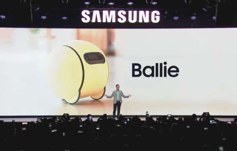 Samsung обновила круглого домашнего робота Ballie — он получил встроенный проектор