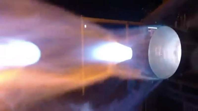 Ракетный двигатель Blue Origin BE-4 взорвался через 10 секунд после начала испытаний
