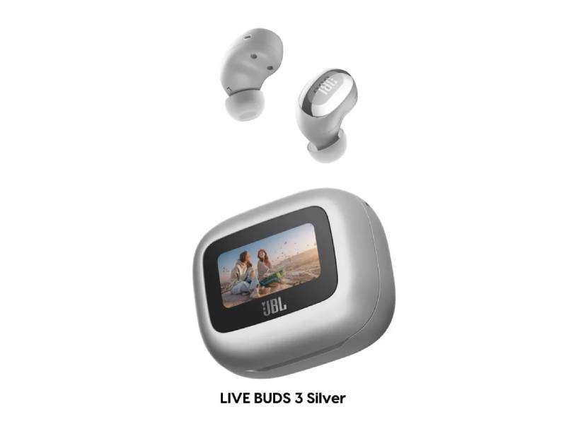 JBL представила беспроводные наушники Live 3 с сенсорным экраном на футляре для управления смартфоном