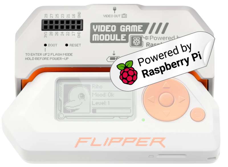 Хакерский мультитул Flipper Zero превратили в игровой контроллер с помощью модуля на Raspberry Pi