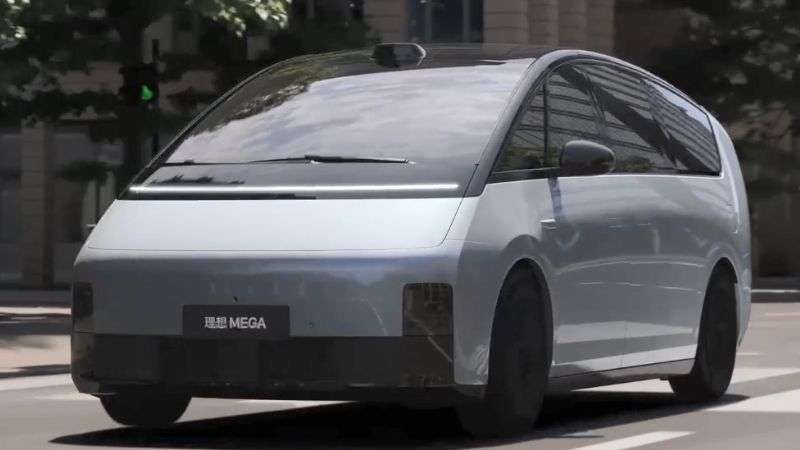 Электрический минивэн Mega за $77 800 стал первым чистокровным электромобилем Li Auto