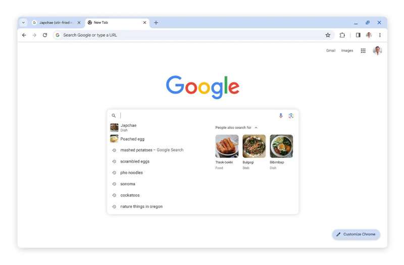Google добавила в Chrome новые функции для эффективного поиска даже при слабом интернете