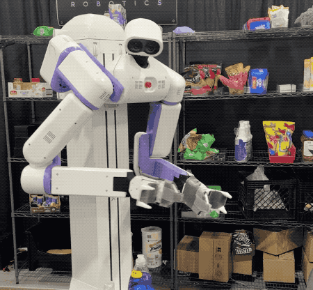 Reflex Robotics впечатлила публику роботом на колёсах, который ловко подаёт продукты по просьбе человека
