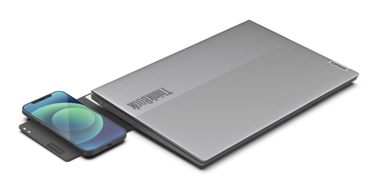 Ноутбук Lenovo ThinkBook 13x Gen 2 поддерживает беспроводную подзарядку